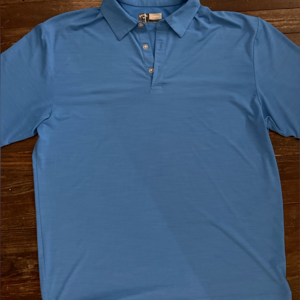 Callaway Men's Ocean Blue Polo Shirt
